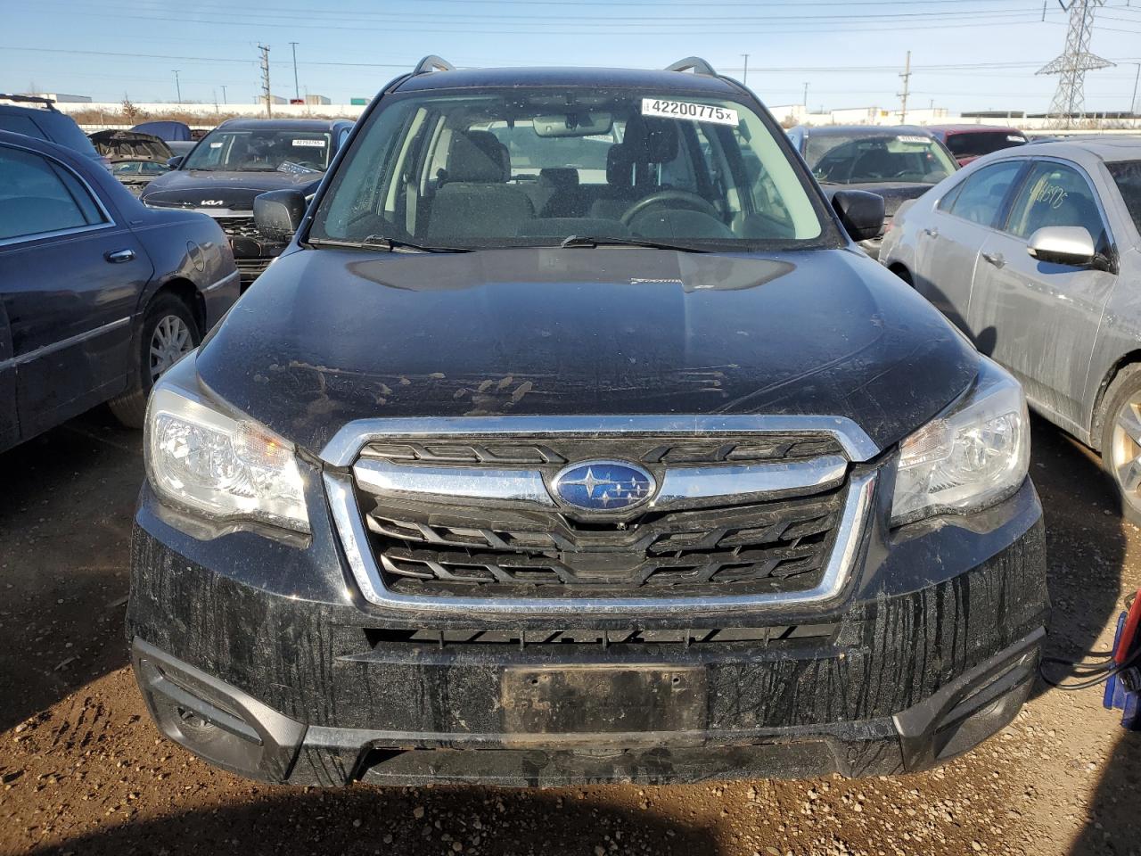 2017 Subaru Forester VIN JF2SJABC8HH805195 Copart auction photo, side / rear end damage thumbnail 5