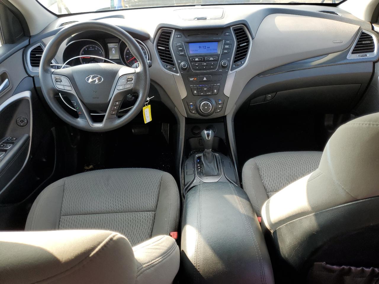 2016 Hyundai Santa Fe VIN 5XYZTDLB3GG327225 Copart auction photo, front end damage thumbnail 8