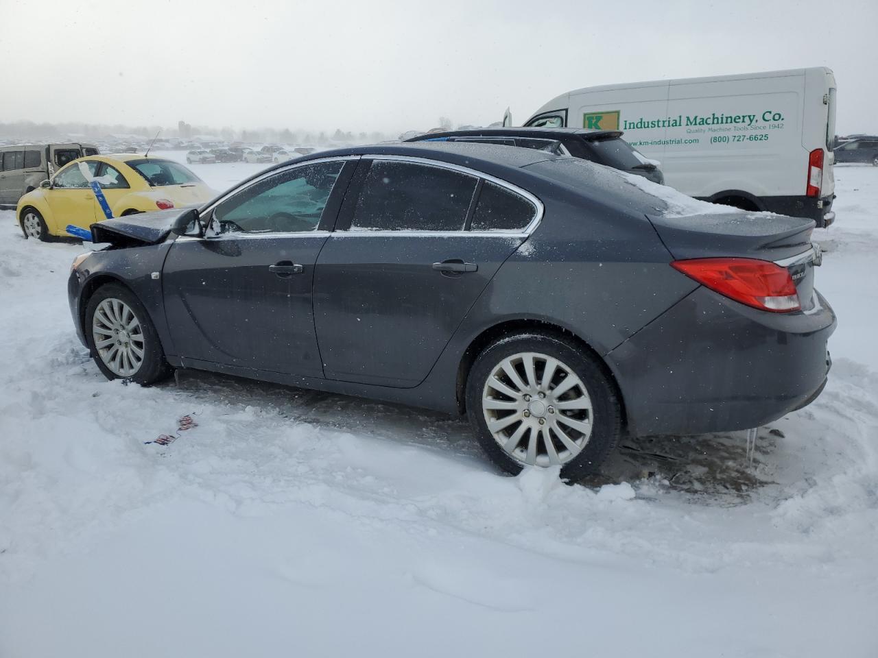2011 Buick Regal VIN W04GP5EC3B1021622 Copart auction photo, front end damage thumbnail 2