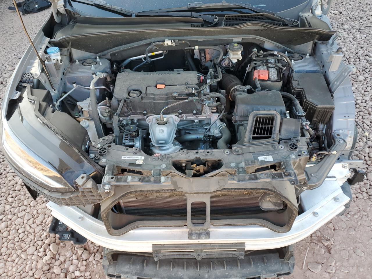 2023 Honda HR-V VIN 3CZRZ1H51PM715809 Copart auction photo, side / front end damage thumbnail 12