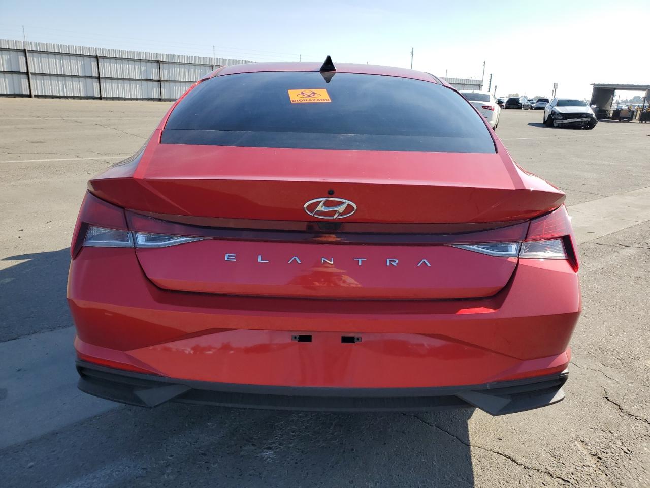 2023 Hyundai Elantra VIN 5NPLM4AG0PH098383 Copart auction photo, front end damage thumbnail 6