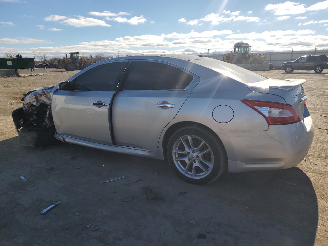 2009 Nissan Maxima VIN 1N4AA51E09C844971 Copart auction photo, front end / rear end damage thumbnail 2