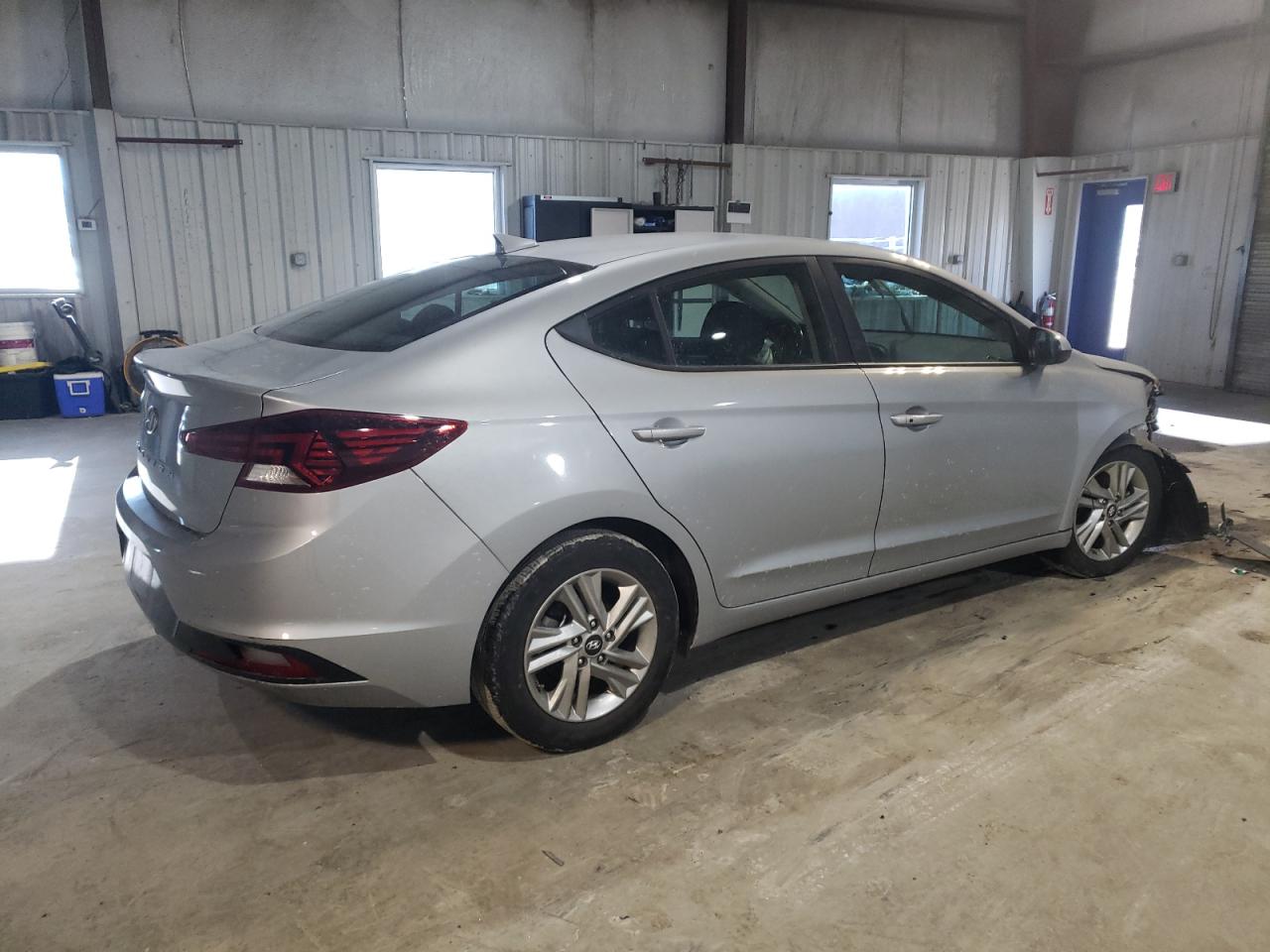 2020 Hyundai Elantra VIN KMHD84LF3LU944255 Copart auction photo, front end damage thumbnail 3