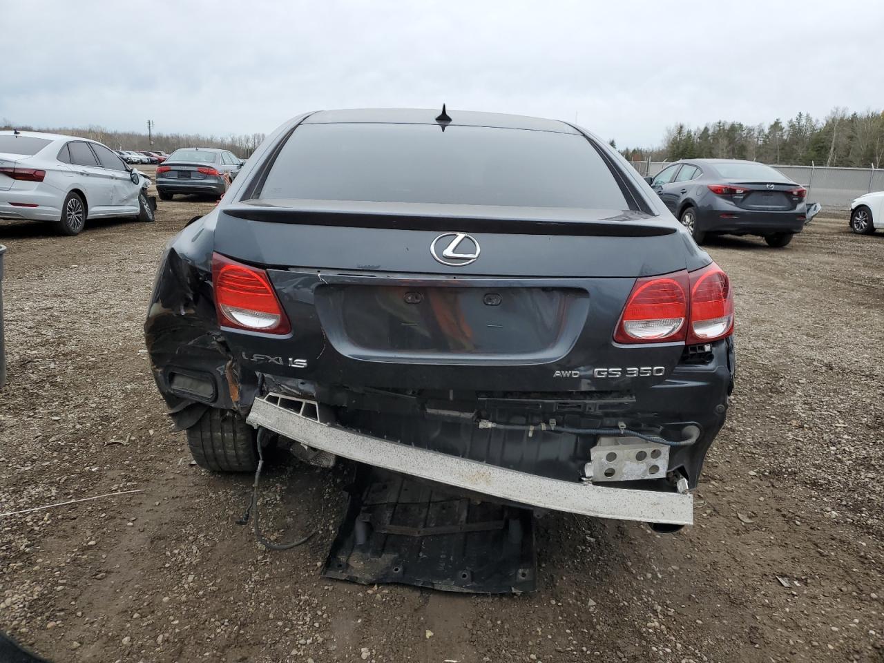 2008 Lexus GS VIN JTHCE96S880013536 Copart auction photo, rear end / front end damage thumbnail 6