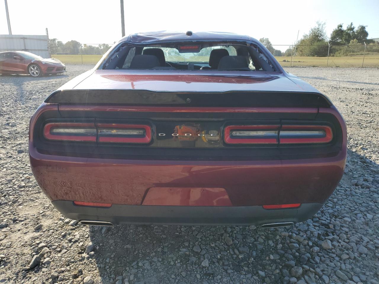 2020 Dodge Challenger VIN 2C3CDZAG0LH217487 Copart auction photo, top/roof / front end damage thumbnail 6