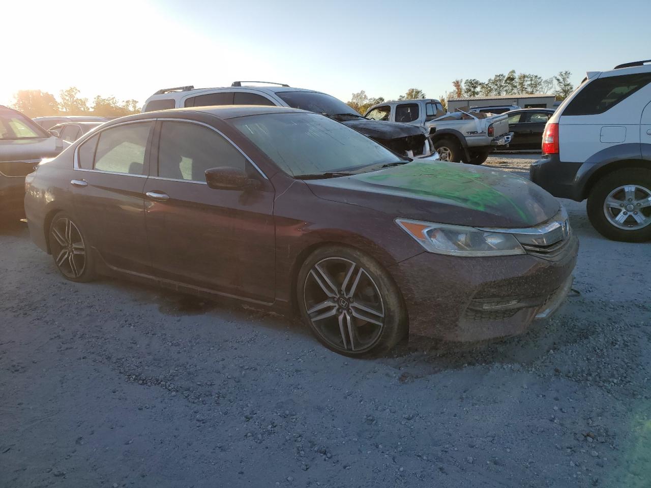 2016 Honda Accord VIN 1HGCR2F57GA229511 Copart auction photo, water/flood damage thumbnail 4