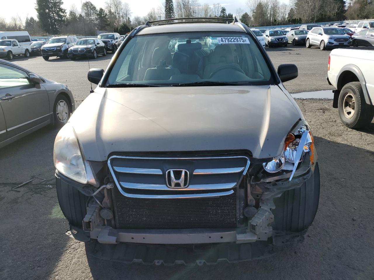 2006 Honda CR-V VIN JHLRD68556C006417 Copart auction photo, front end damage thumbnail 5