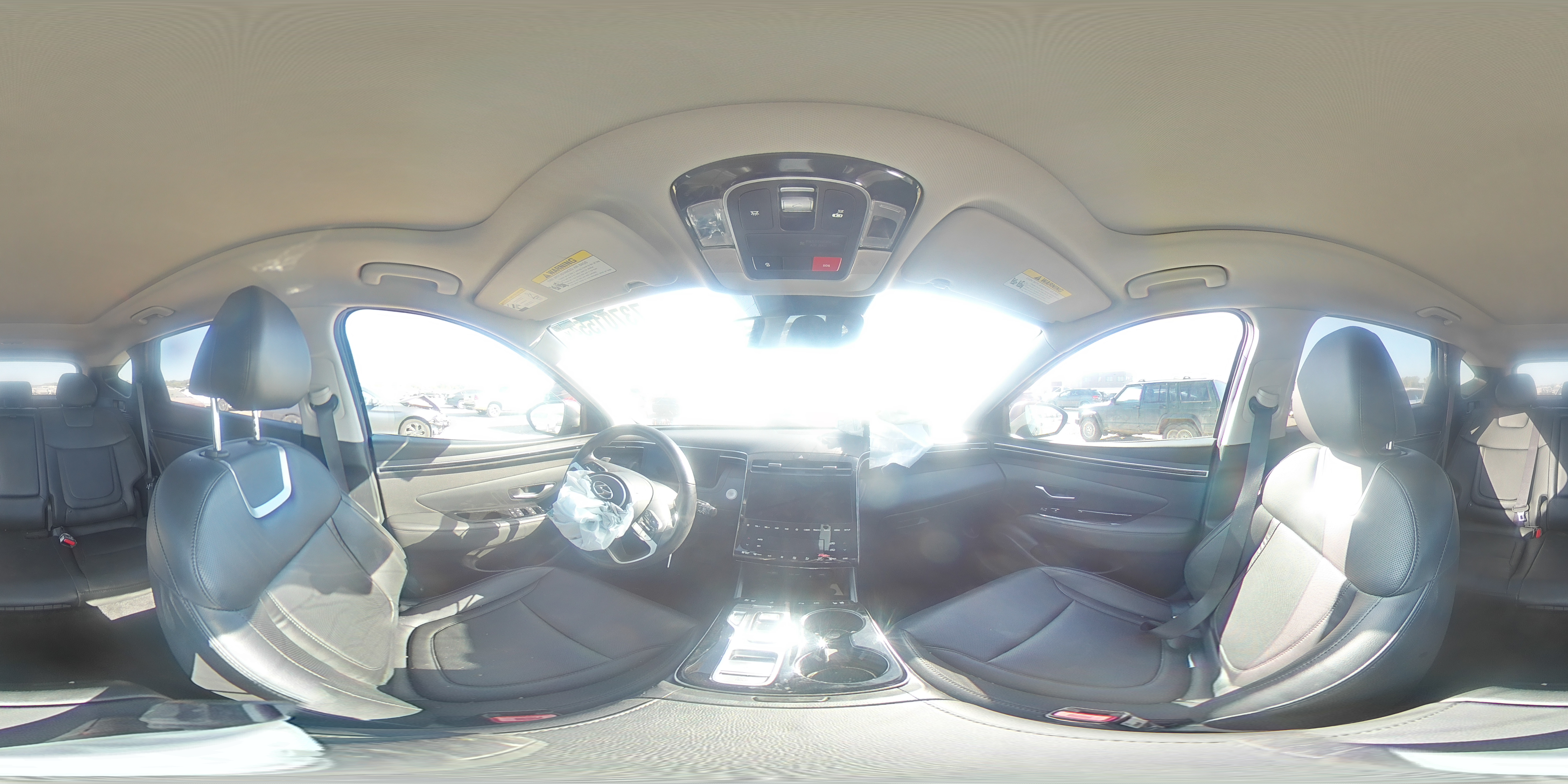 2023 Hyundai Tucson VIN KM8JECA12PU103725 Copart auction photo, front end damage thumbnail 12