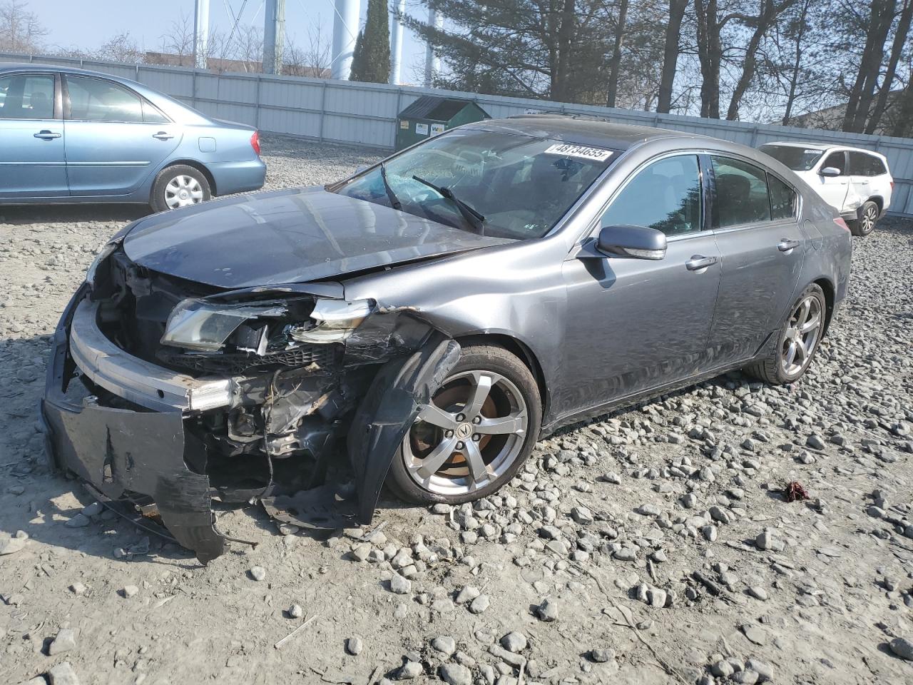 2010 Acura TL VIN 19UUA9F58AA002498 - Copart auction photo