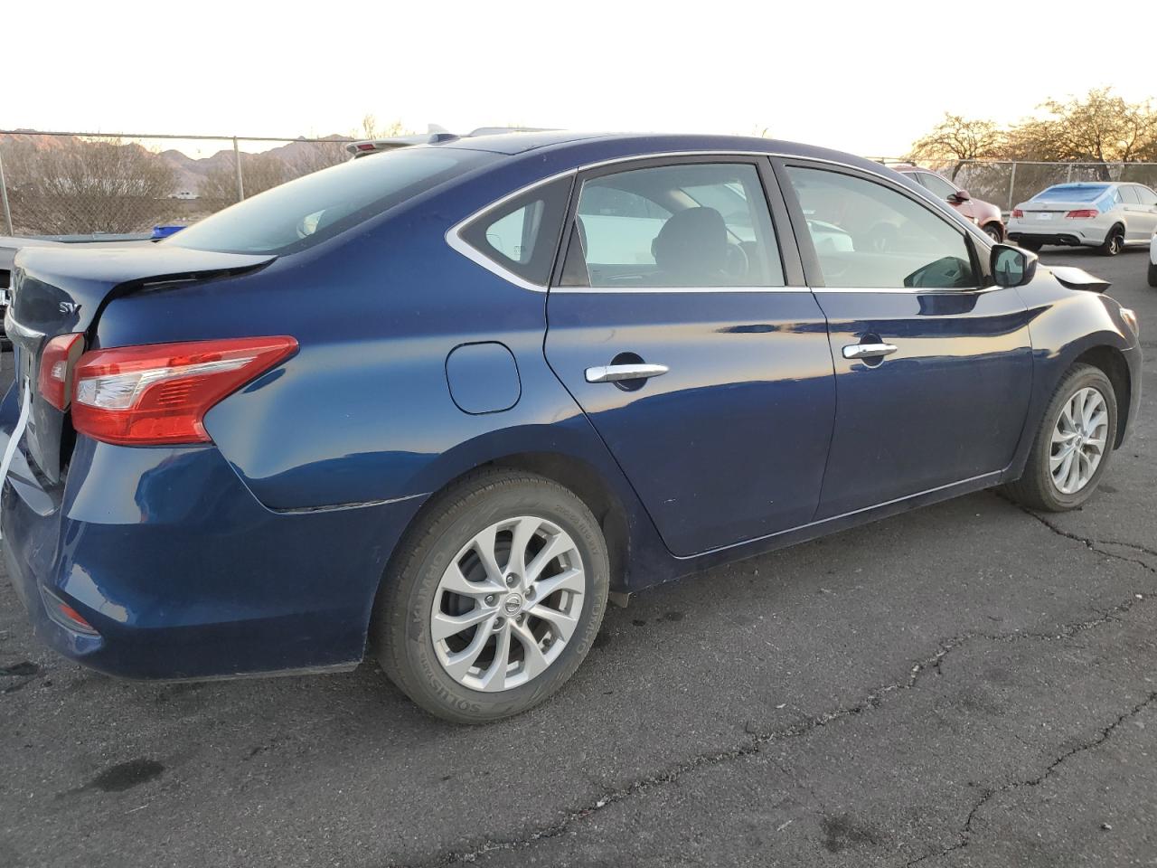 2019 Nissan Sentra VIN 3N1AB7AP8KY357330 Copart auction photo, front end damage thumbnail 3