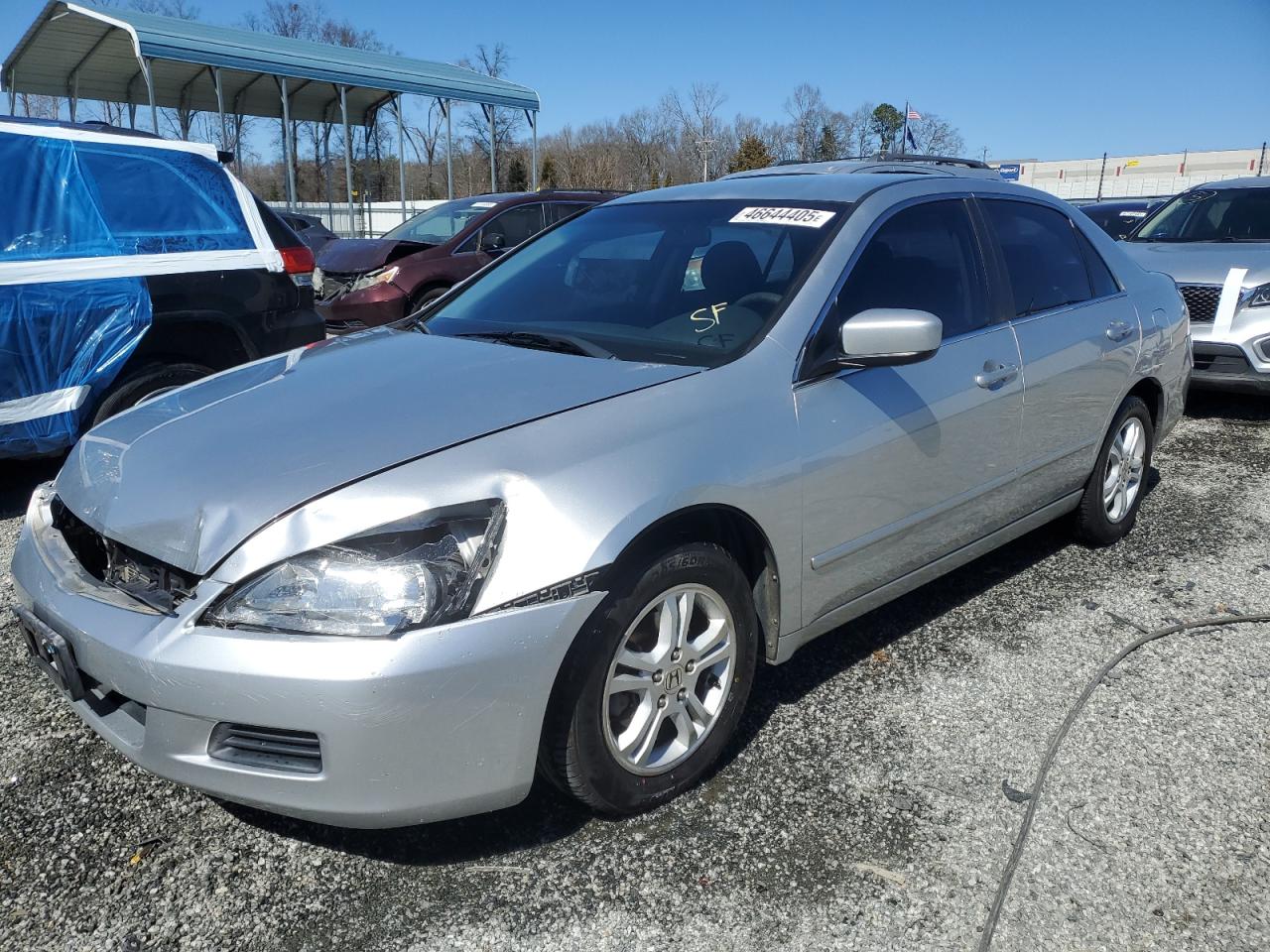 2007 Honda Accord VIN 1HGCM56327A163979