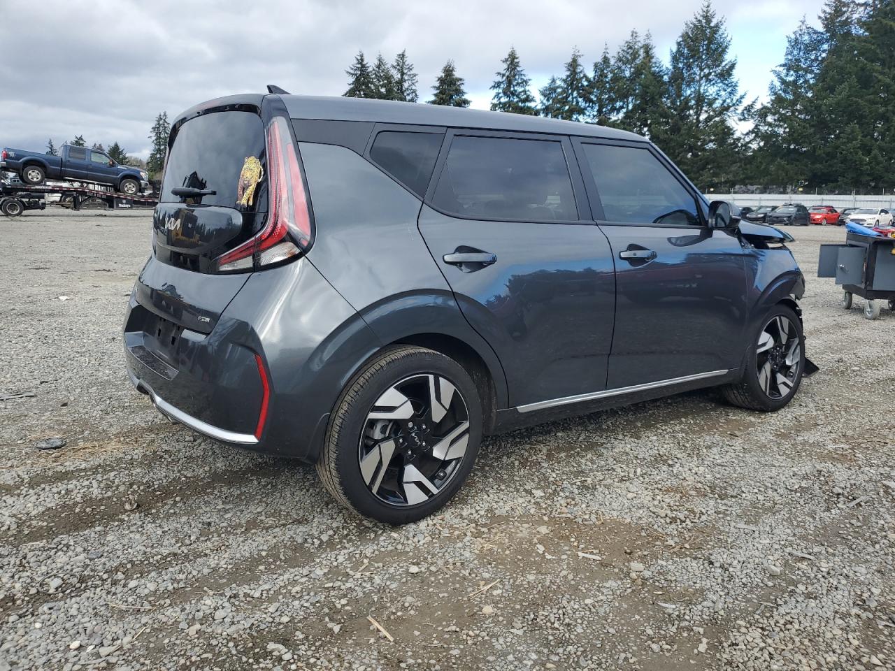 2023 KIA Soul VIN KNDJ53AU8P7882125 Copart auction photo, front end damage thumbnail 3