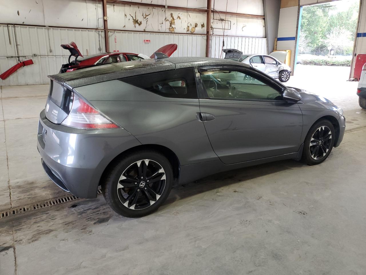 2015 Honda CR-Z VIN JHMZF1D69FS002321 Copart auction photo, side / rear end damage thumbnail 3