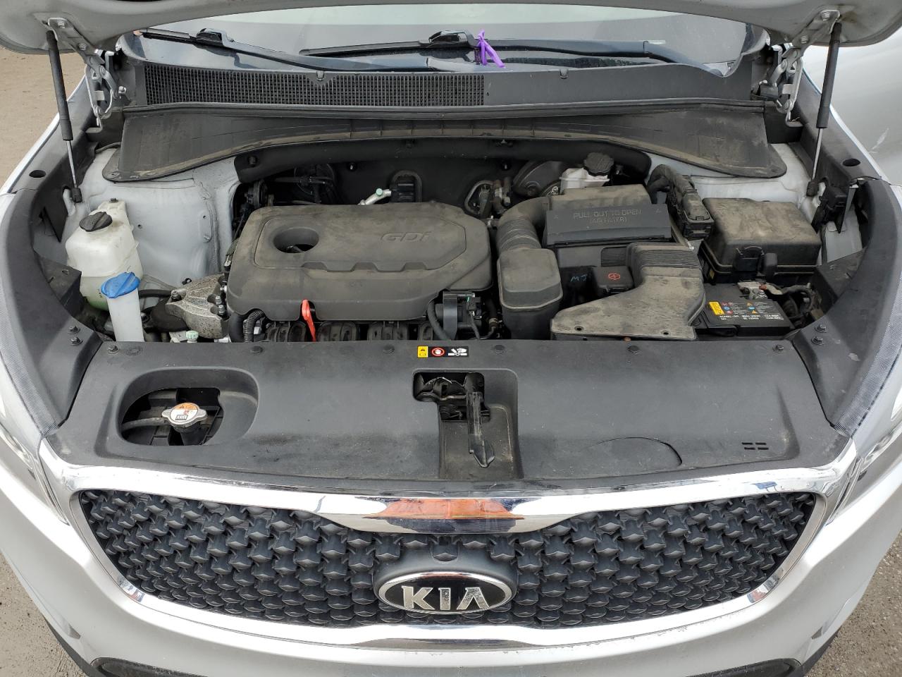 2018 KIA Sorento VIN 5XYPG4A31JG358892 Copart auction photo, all over damage thumbnail 12