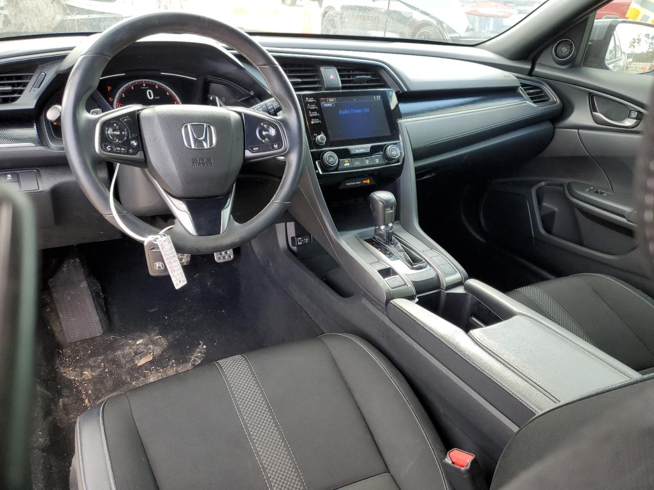2021 Honda Civic VIN SHHFK7H42MU407005 Copart auction photo, rear end damage thumbnail 8