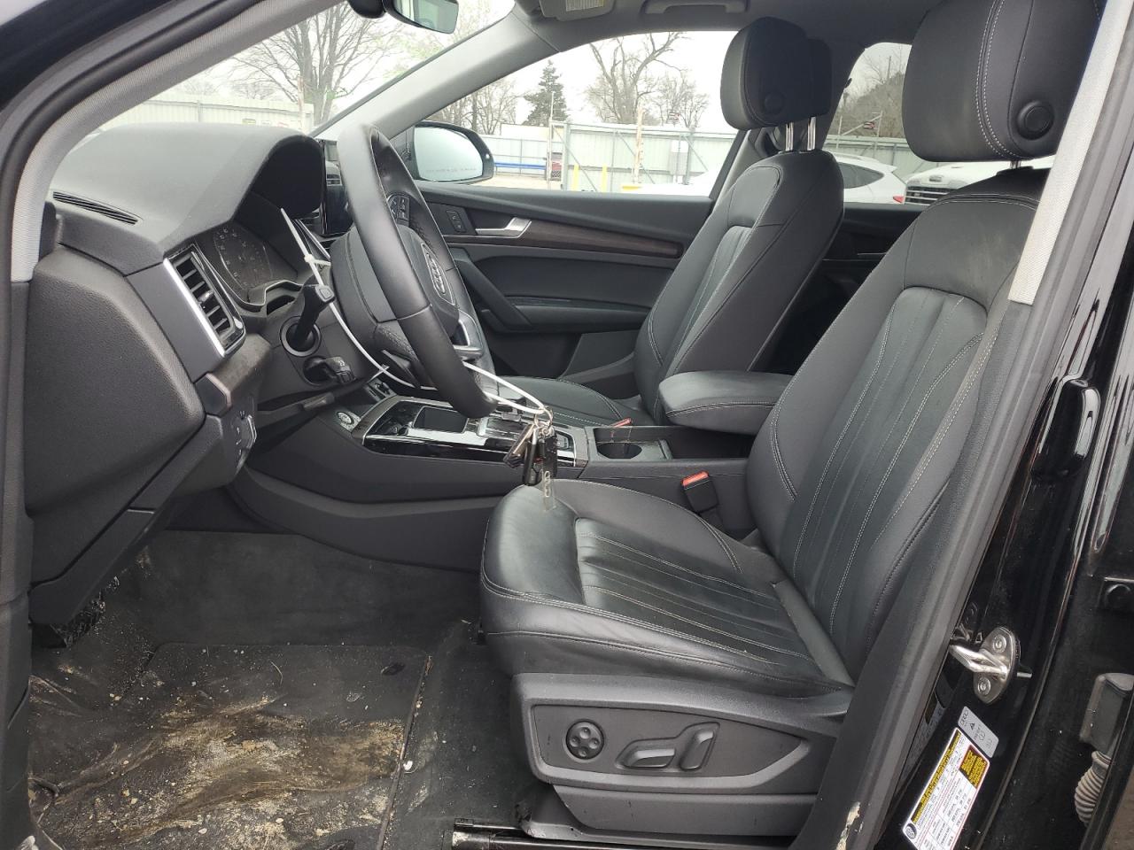 2023 Audi Q5 VIN WA1ABAFY7P2142288 Copart auction photo, front end damage thumbnail 7