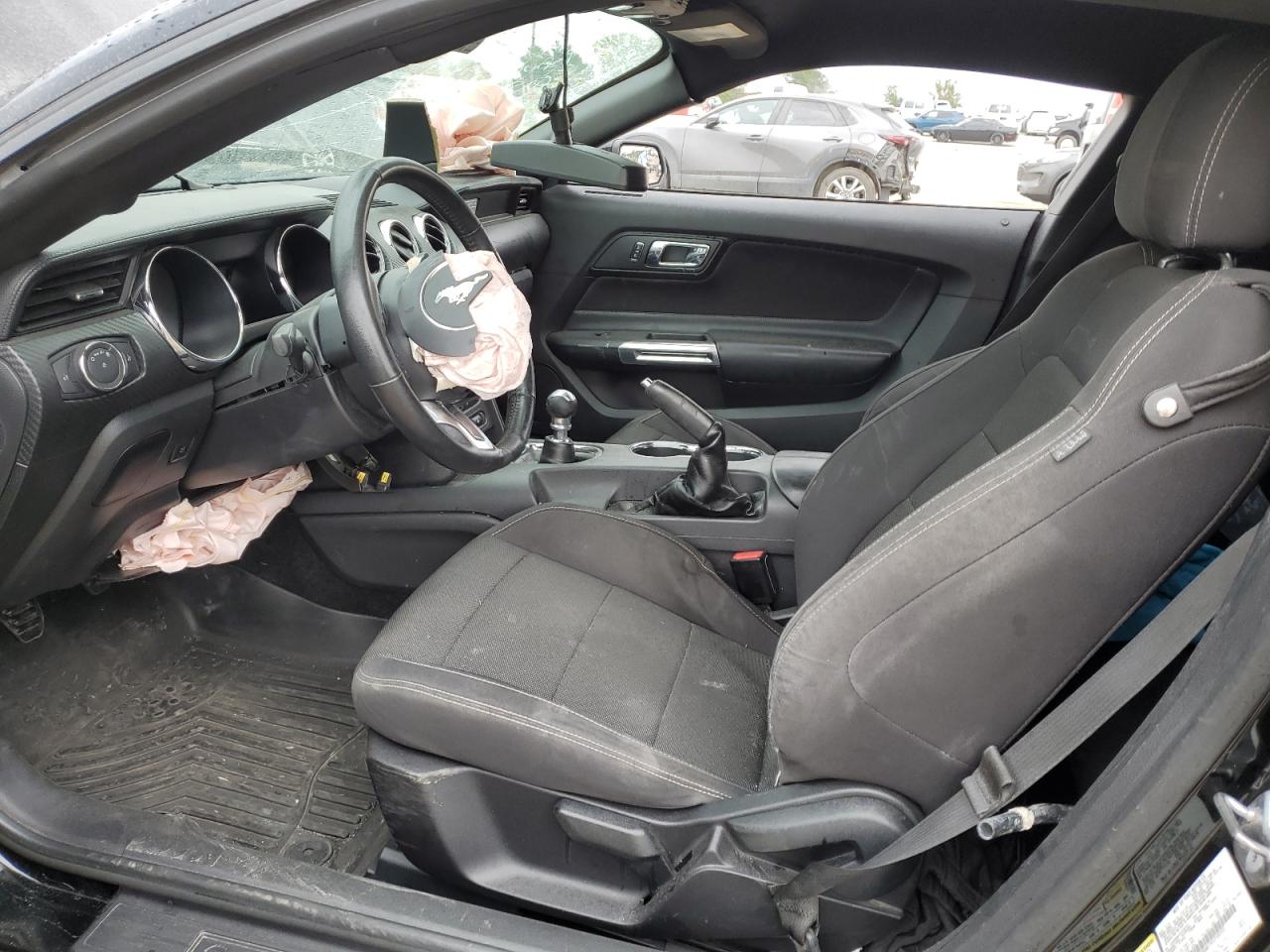 2017 Ford Mustang VIN 1FA6P8AM1H5258702 Copart auction photo, front end / rear end damage thumbnail 7