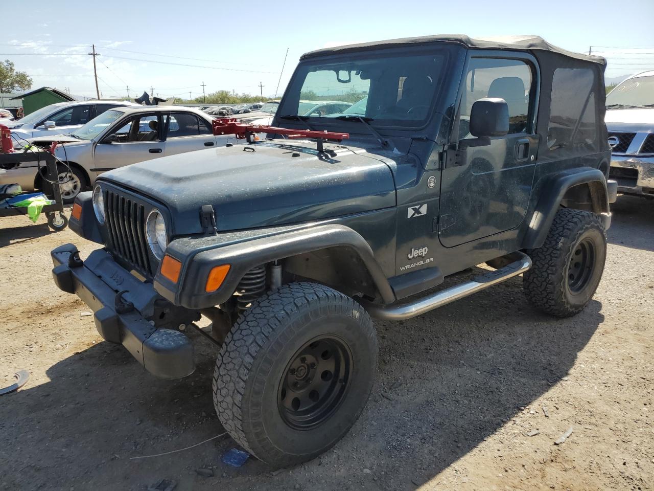 2005 Jeep Wrangler VIN 1J4FA39S15P345222