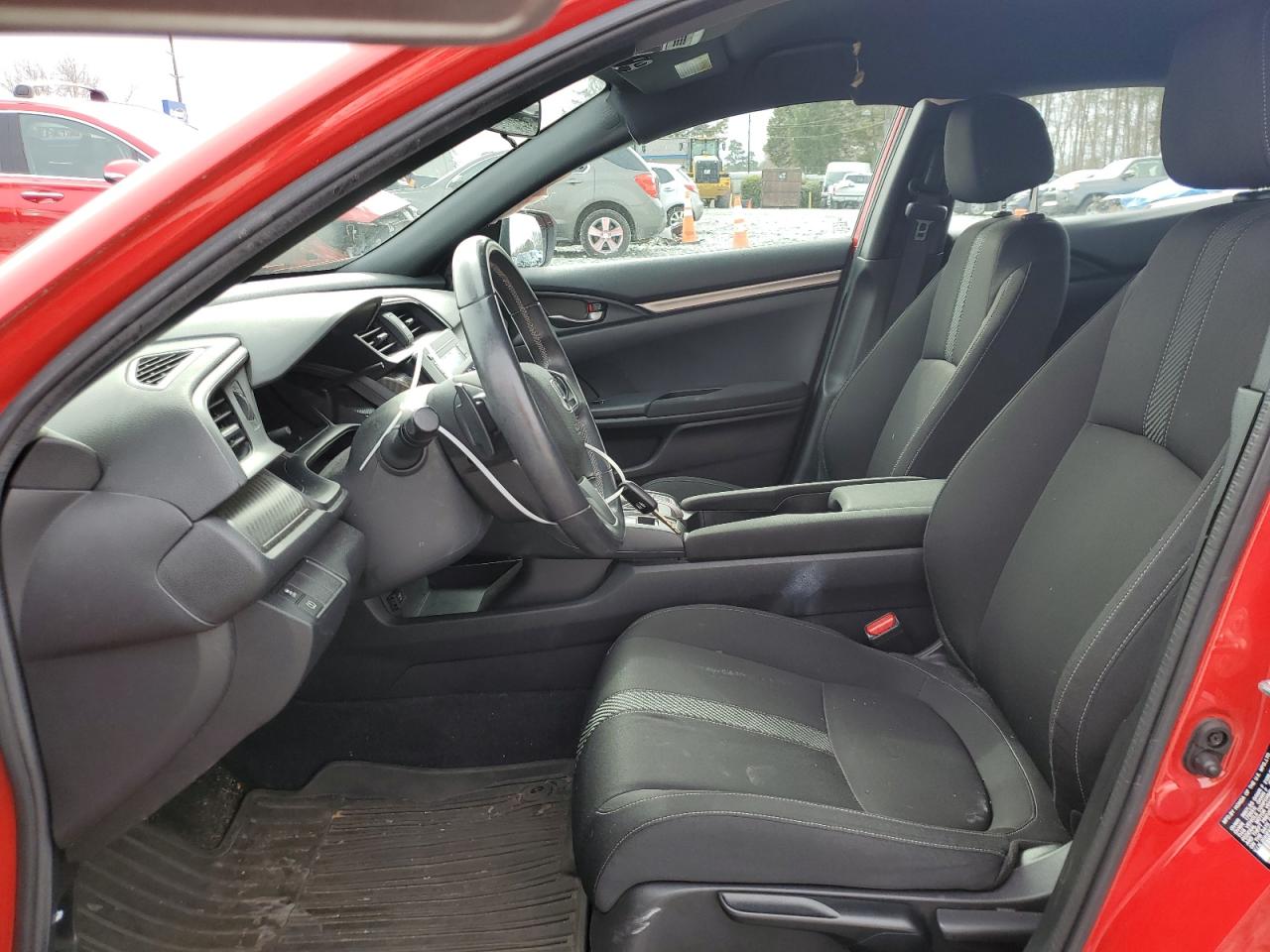 2018 Honda Civic VIN SHHFK7H43JU418655 Copart auction photo, front end / side damage thumbnail 7
