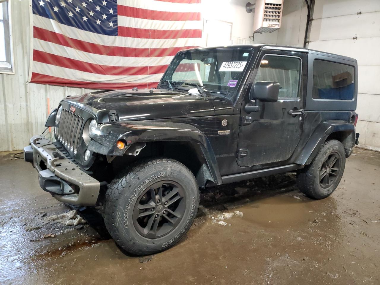 2017 Jeep Wrangler VIN 1C4AJWBG8HL542410