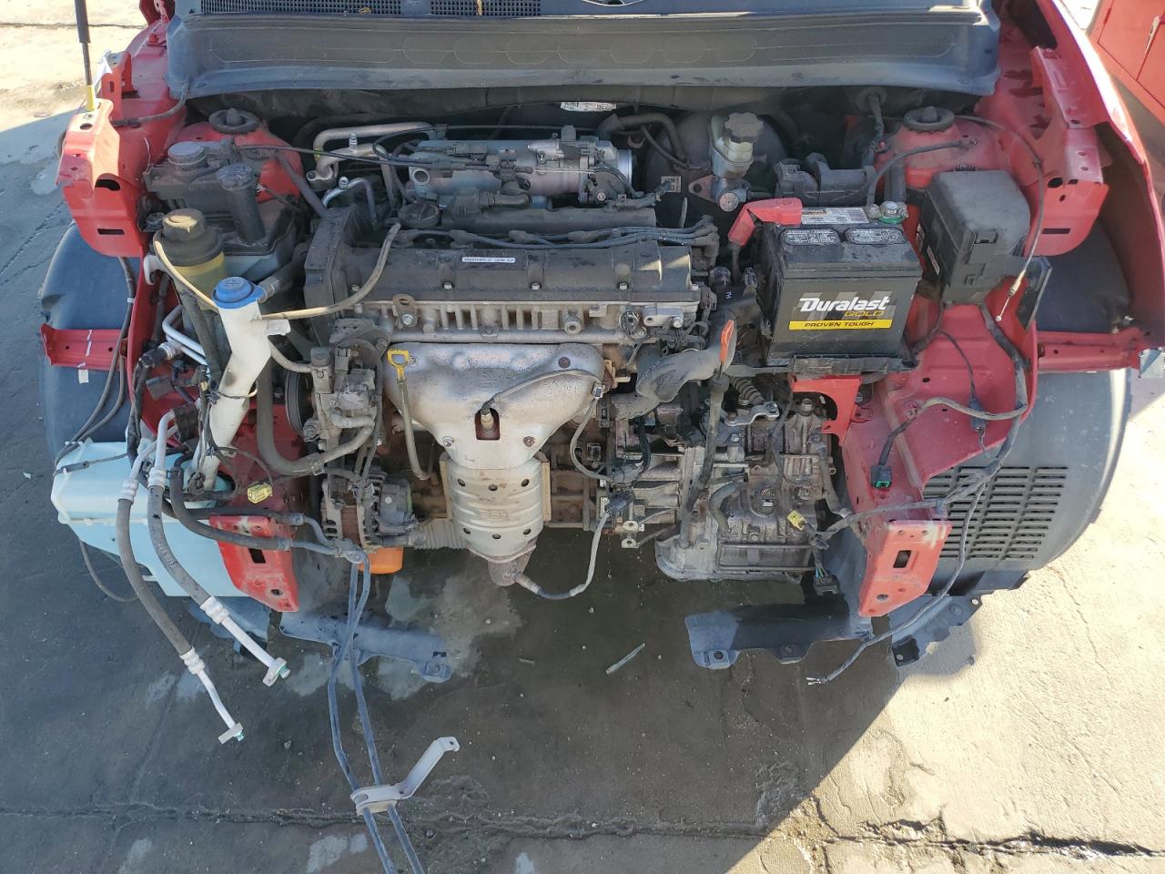 2011 KIA Soul VIN KNDJT2A28B7269445 Copart auction photo, front end damage thumbnail 12