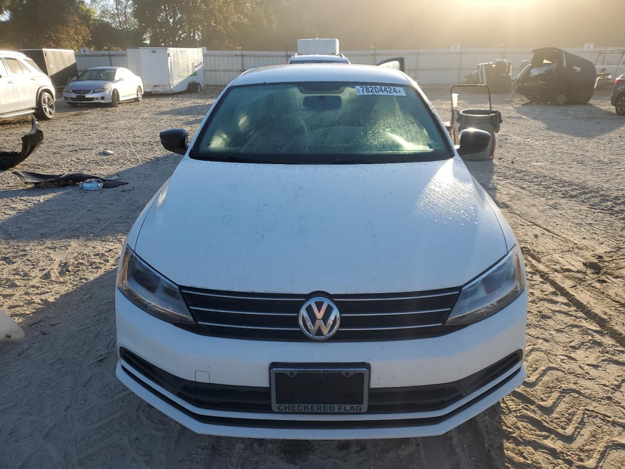 2015 Volkswagen Jetta VIN 3VW1K7AJ0FM253742 Copart auction photo, water/flood damage thumbnail 5
