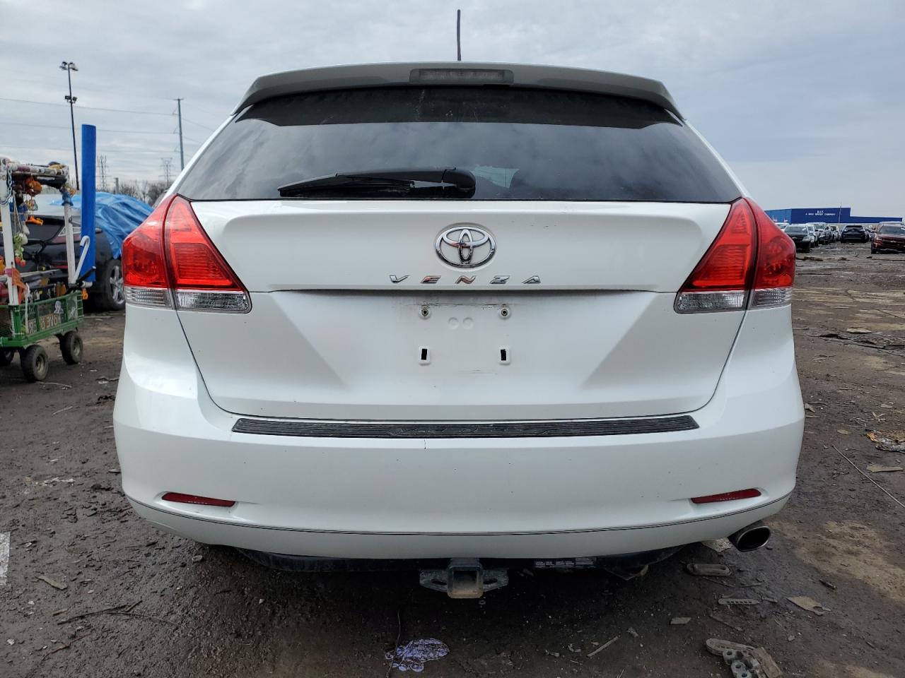 2011 Toyota Venza VIN 4T3ZA3BB9BU043044 Copart auction photo, front end / side damage thumbnail 6