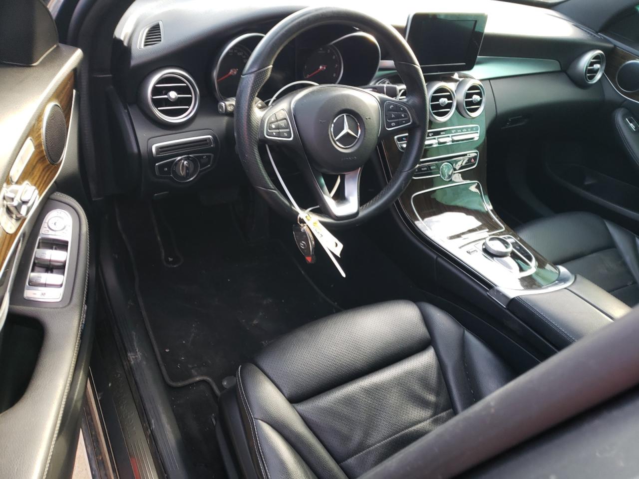 2018 Mercedes-Benz C-klasse VIN WDDWF4JBXJR339836 Copart auction photo, all over damage thumbnail 8