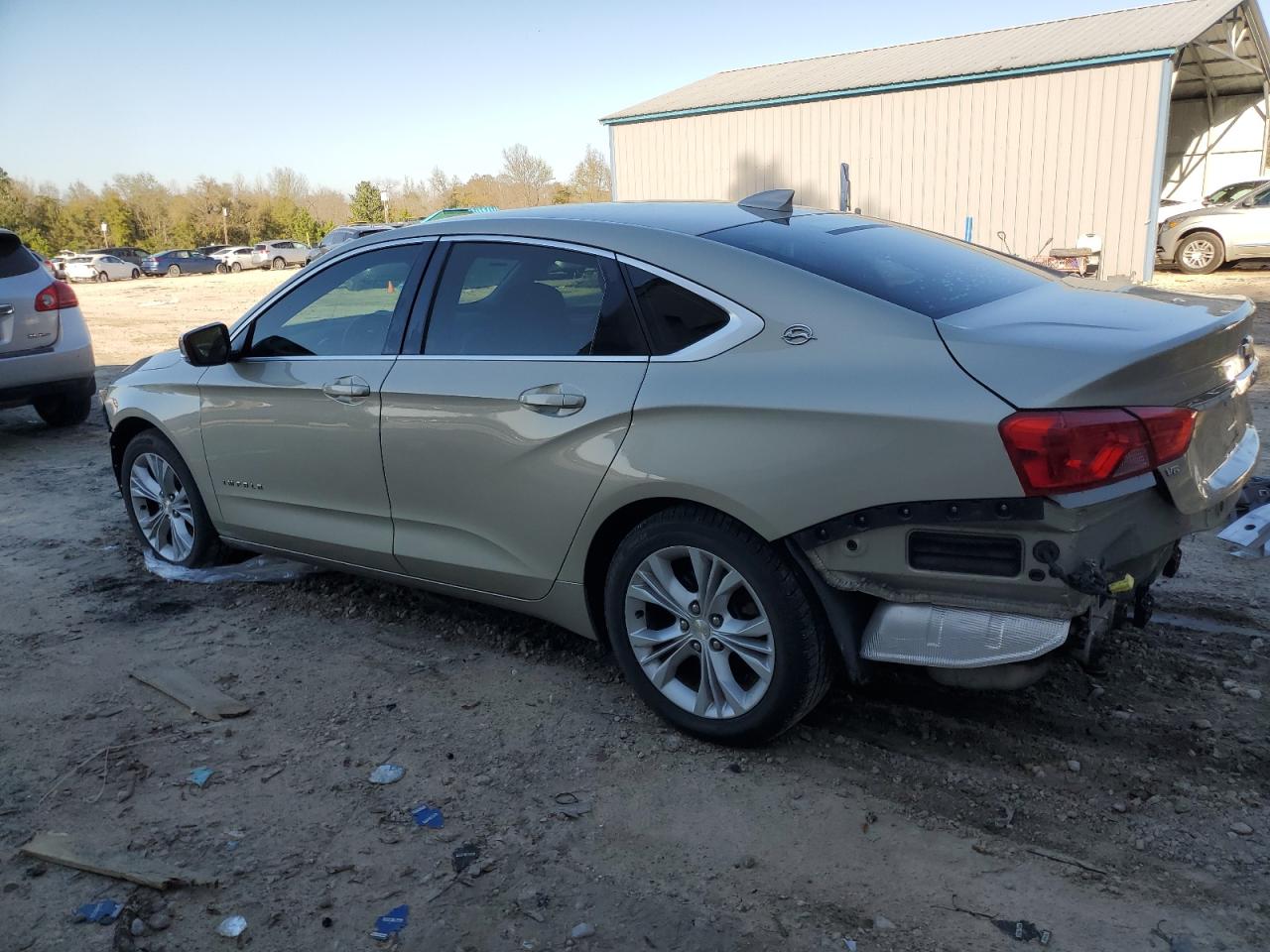 2015 Chevrolet Impala VIN 2G1125S39F9137061 Copart auction photo, front end / rear end damage thumbnail 2