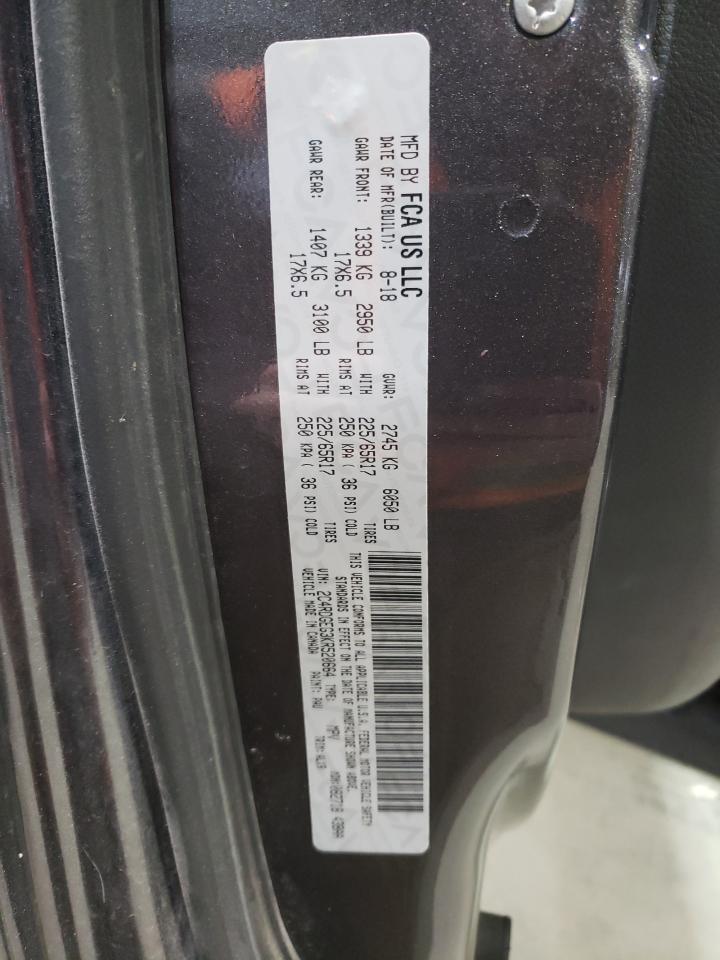 2019 Dodge Caravan VIN 2C4RDGEG3KR520664 Copart auction photo, side / undercarriage damage thumbnail 13