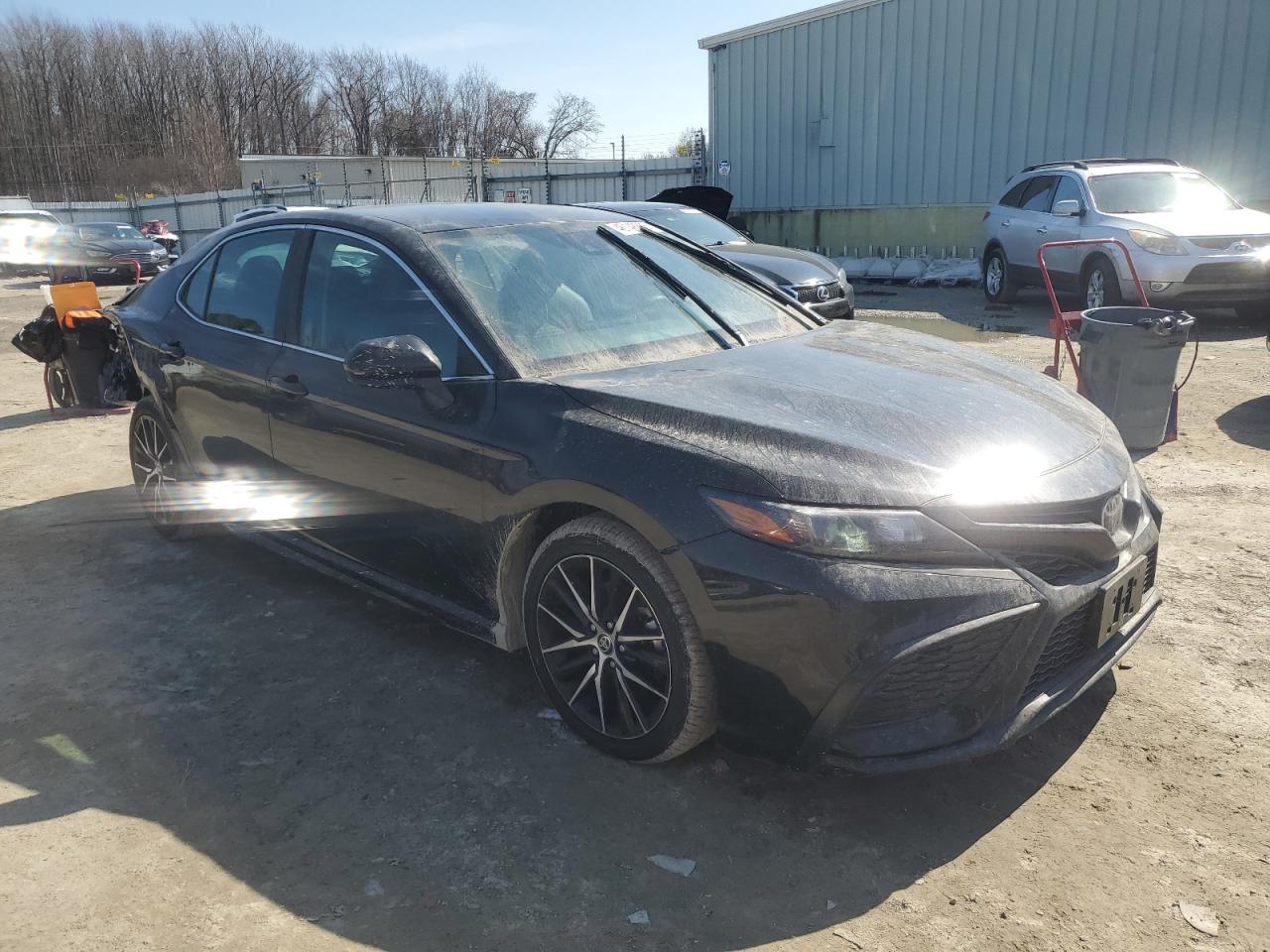 2021 Toyota Camry VIN 4T1G11AK6MU410250 Copart auction photo, rear end / minor dent/scratches damage thumbnail 4
