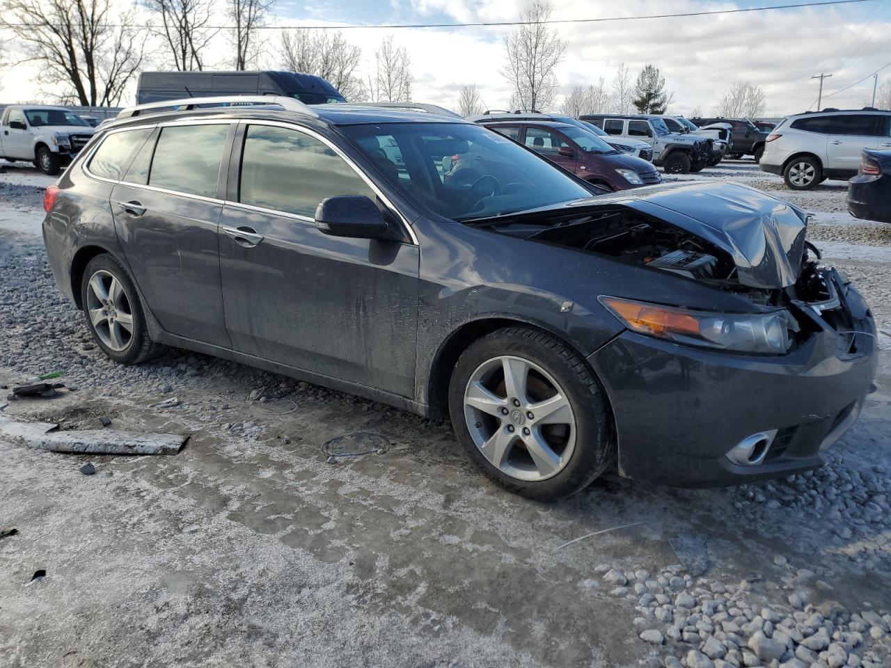 2014 Acura TSX VIN JH4CW2H5XEC000115 Copart auction photo, front end damage thumbnail 4