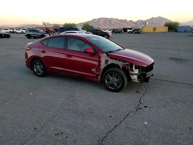 2017 Hyundai Elantra VIN KMHD84LF1HU425423 Copart auction photo, front end / side damage thumbnail 11