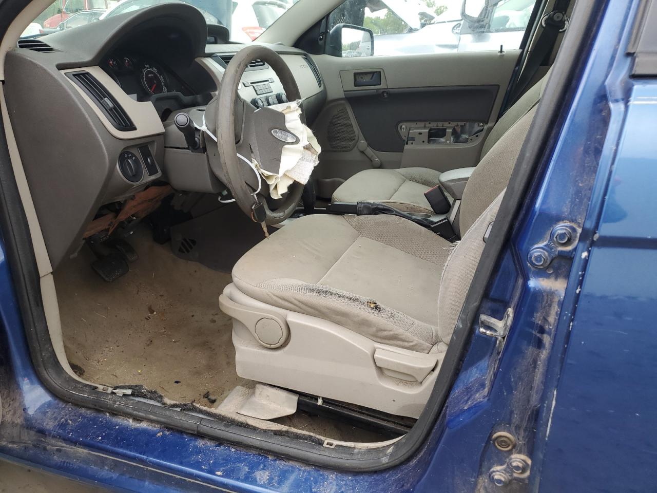 2009 Ford Focus VIN 1FAHP34N59W165354 Copart auction photo, front end damage thumbnail 7
