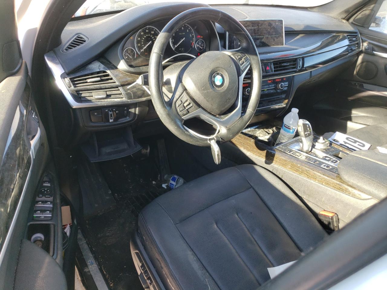 2017 BMW X5 VIN 5UXKT0C37H0V95719 Copart auction photo, side / rear end damage thumbnail 8