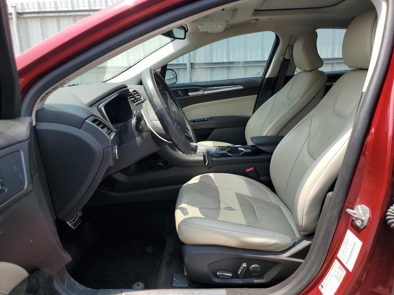 2015 Ford Fusion VIN 3FA6P0SUXFR166773 Copart auction photo, hail damage thumbnail 7