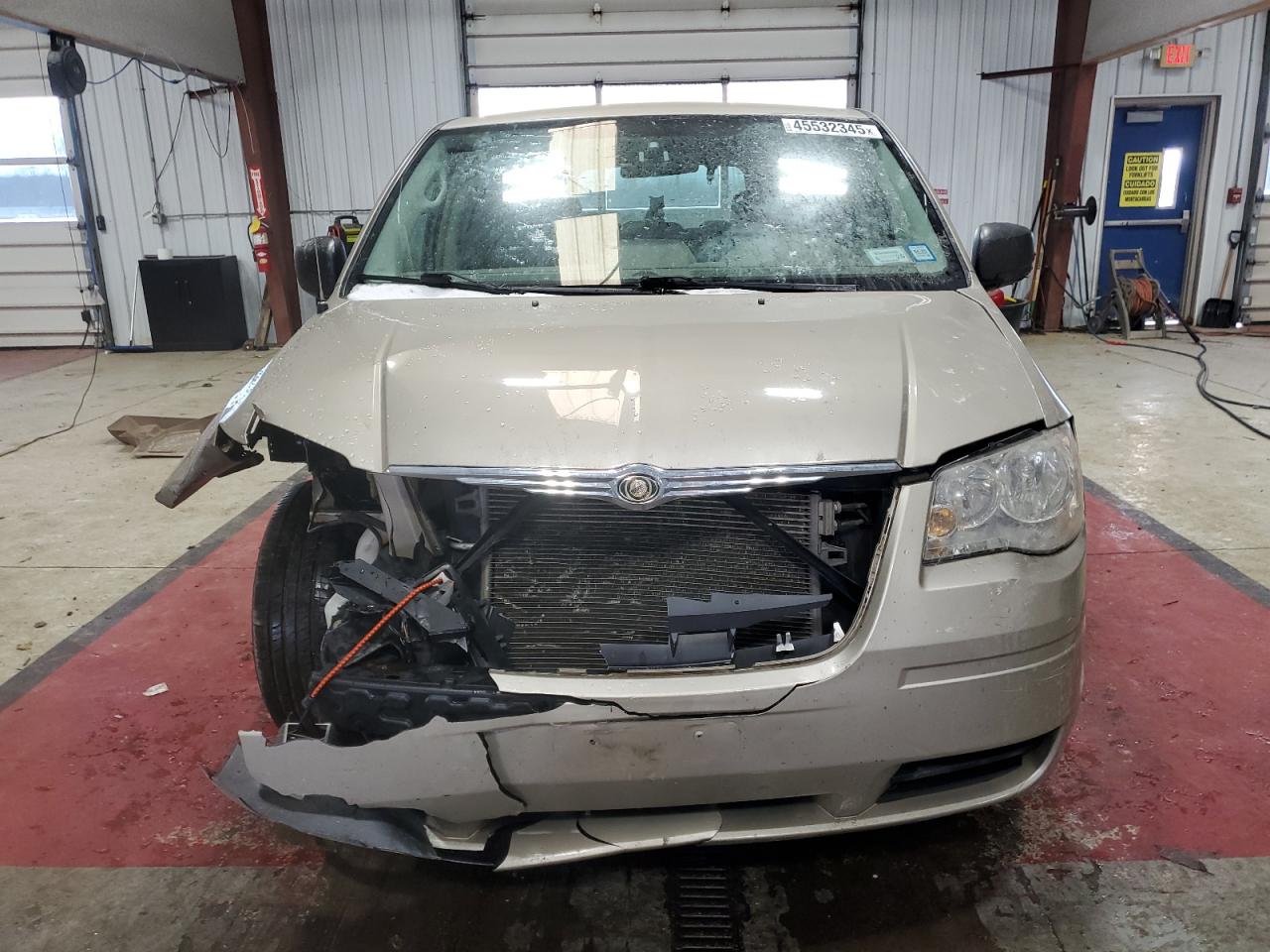 2009 Chrysler Town & Country VIN 2A8HR44E79R659744 Copart auction photo, front end damage thumbnail 5