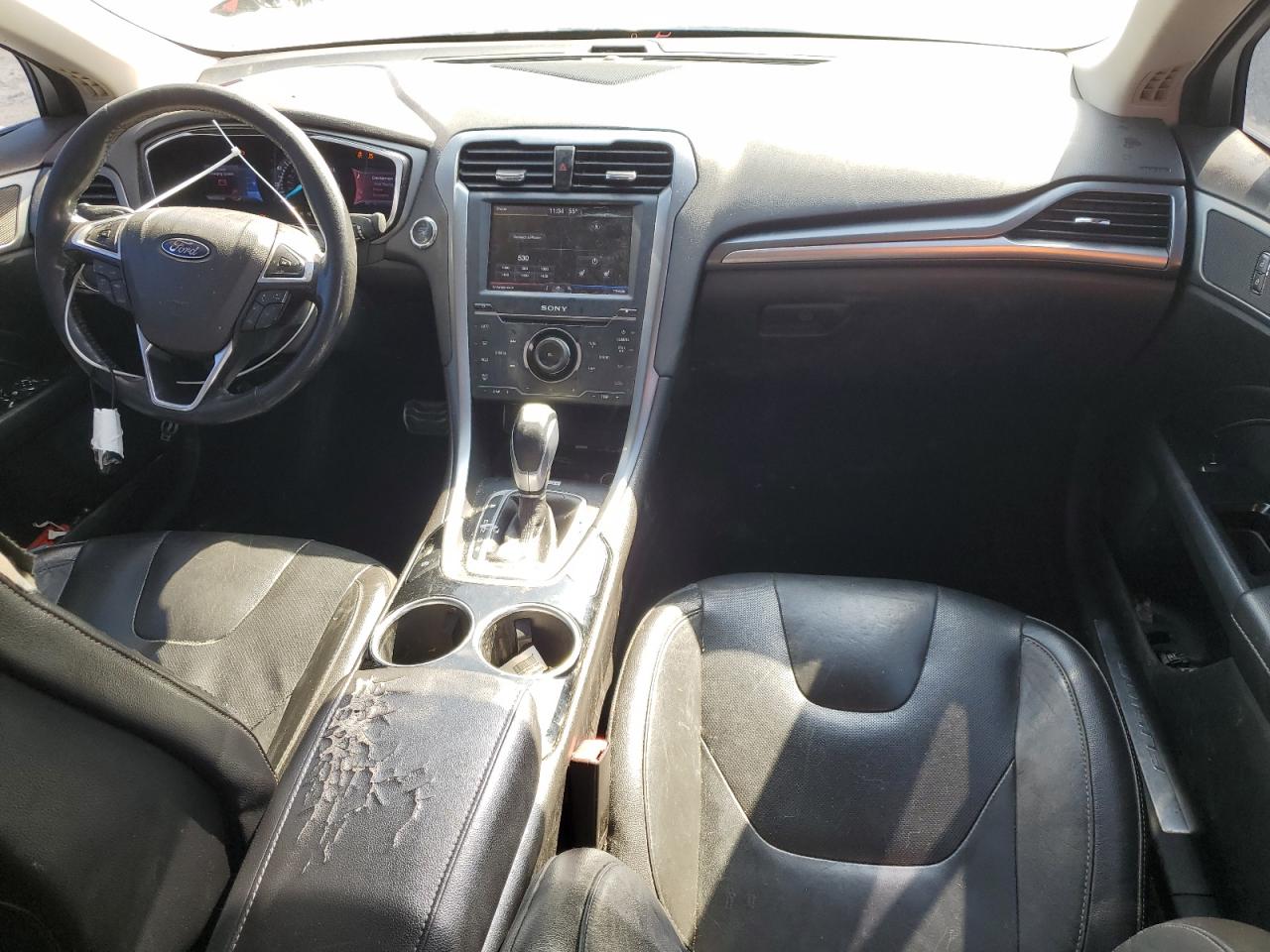 2013 Ford Fusion VIN 3FA6P0K97DR118463 Copart auction photo, side / rear end damage thumbnail 9
