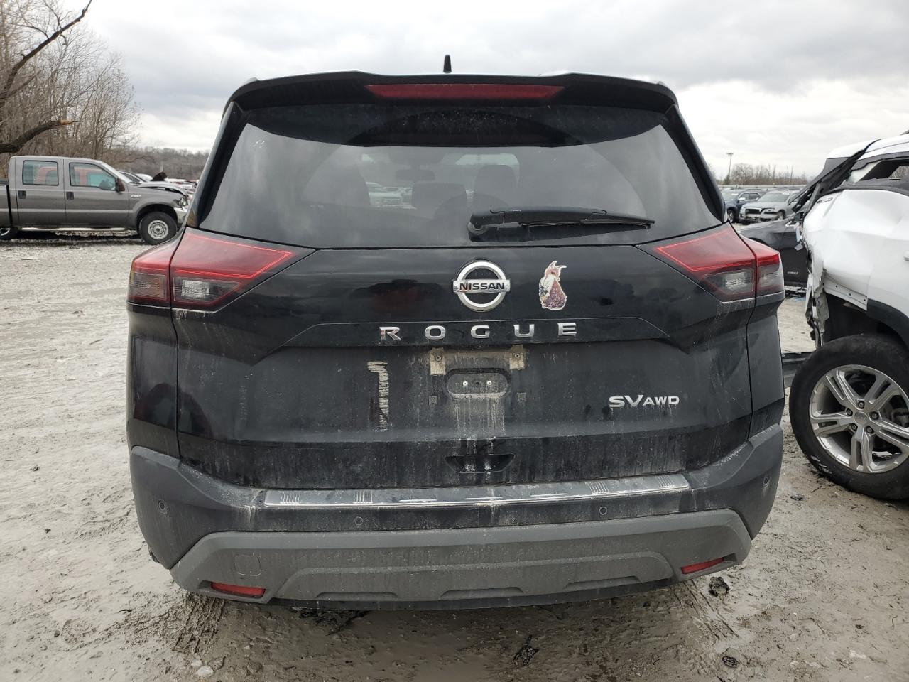 2021 Nissan Rogue VIN 5N1AT3BB5MC683082 Copart auction photo, front end damage thumbnail 6