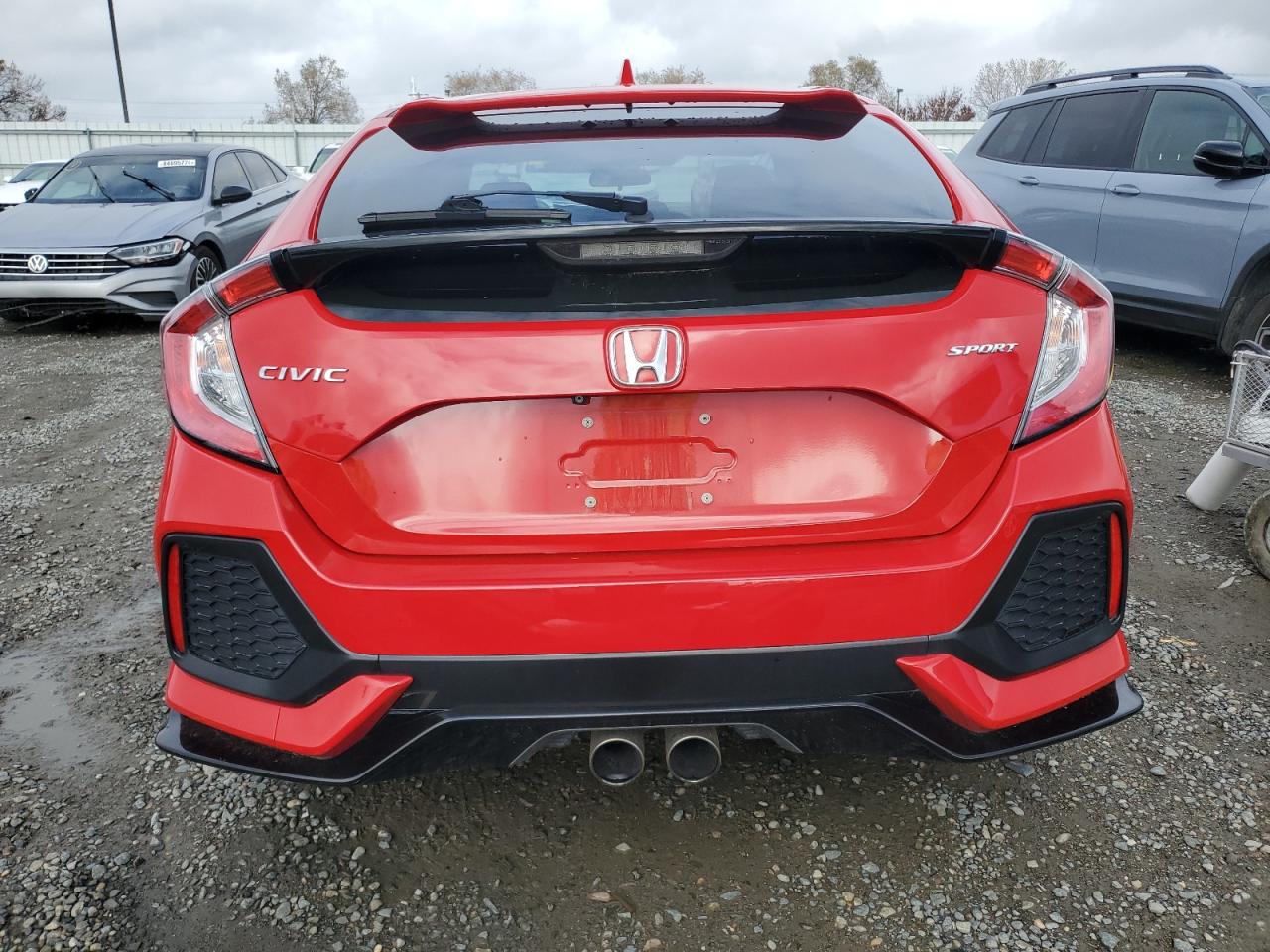 2019 Honda Civic VIN SHHFK7H49KU409508 Copart auction photo, front end damage thumbnail 6