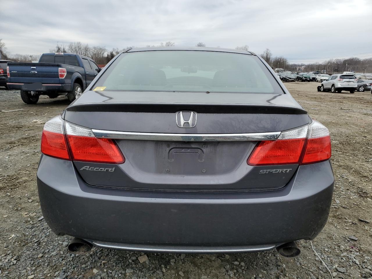 2014 Honda Accord VIN 1HGCR2F58EA043859 Copart auction photo, front end damage thumbnail 6