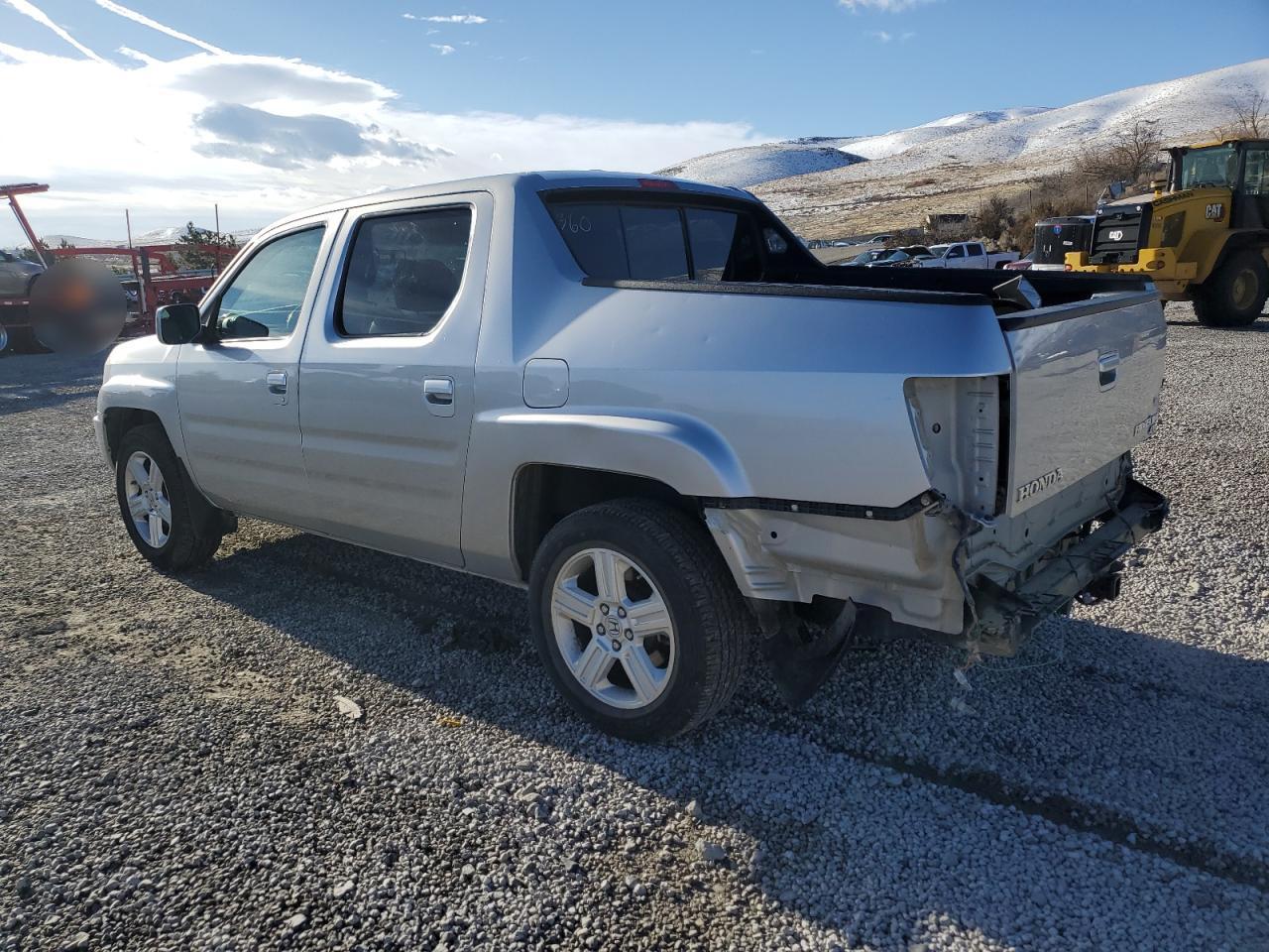 2010 Honda Ridgeline VIN 5FPYK1F52AB011291 Copart auction photo, rear end damage thumbnail 2