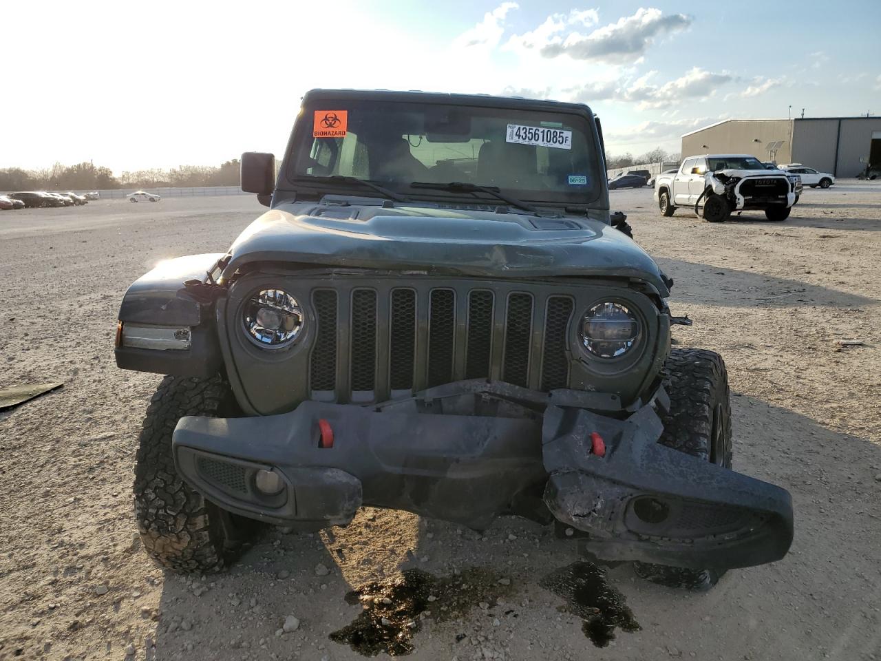 2020 Jeep Wrangler VIN 1C4HJXFG9LW290916 Copart auction photo, front end / side damage thumbnail 5