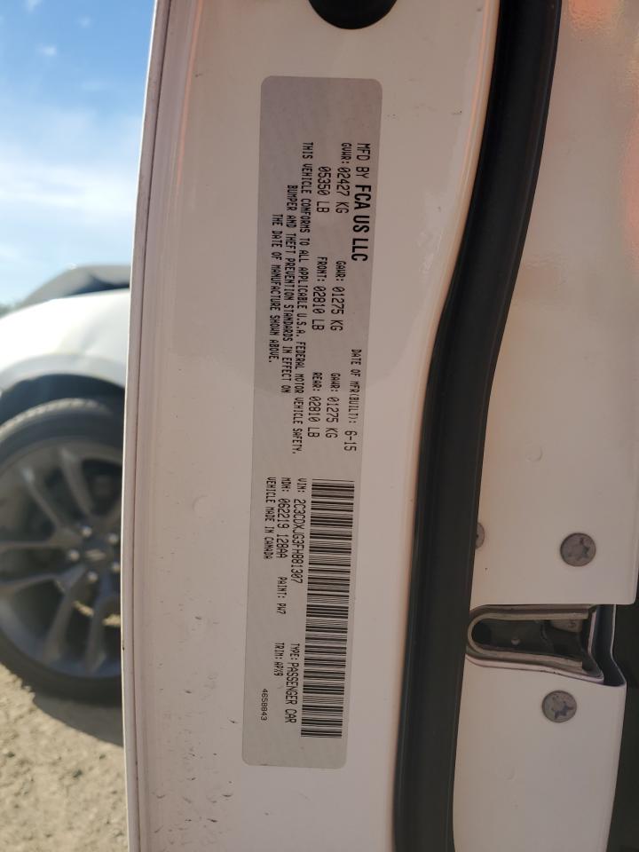 2015 Dodge Charger VIN 2C3CDXJG3FH881307 Copart auction photo, front end damage thumbnail 14