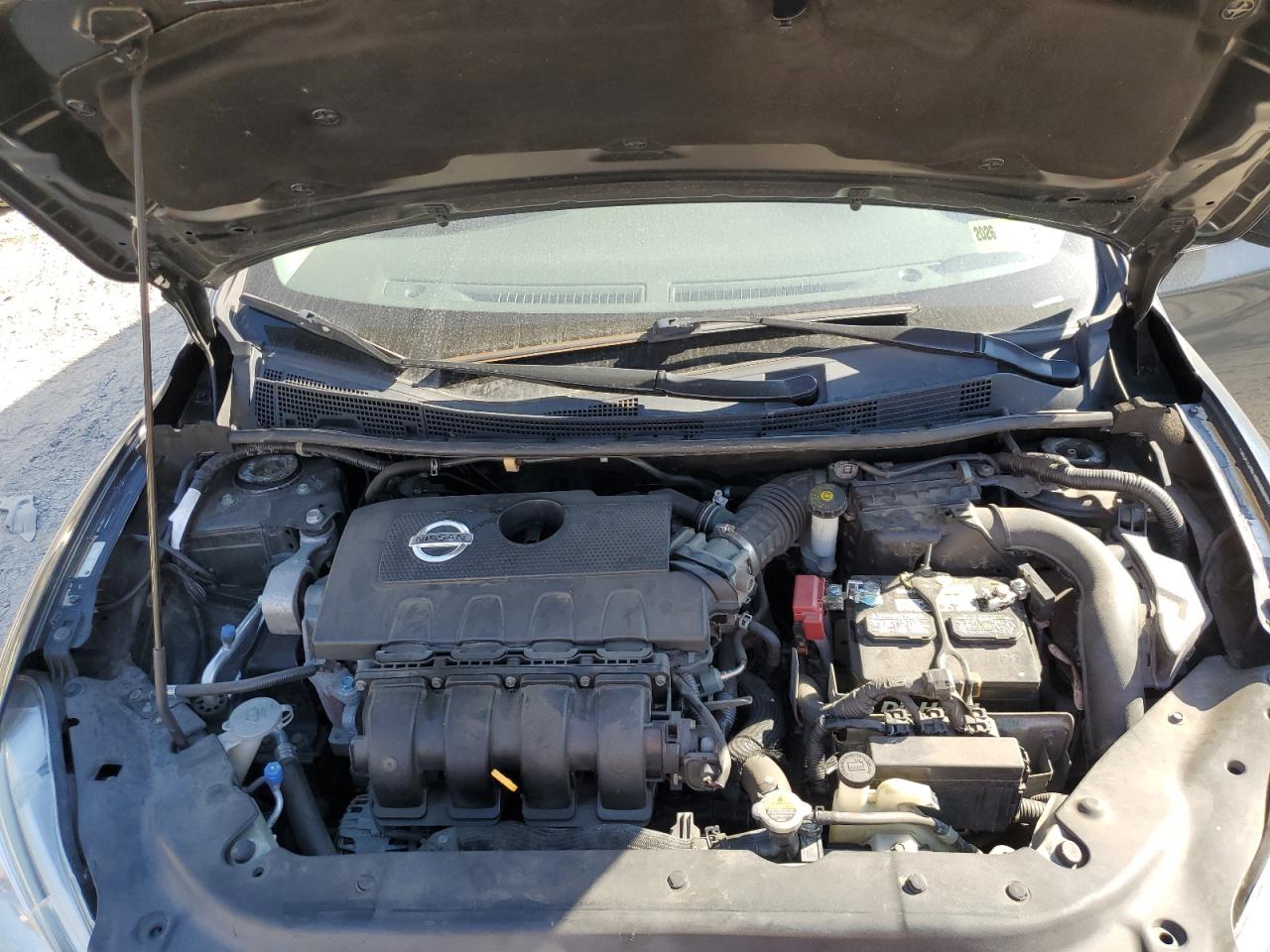2013 Nissan Sentra VIN 3N1AB7AP2DL674827 Copart auction photo, front end damage thumbnail 11