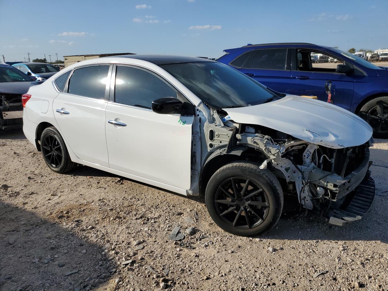 2019 Nissan Sentra VIN 3N1AB7AP3KY212504 Copart auction photo, all over damage thumbnail 4
