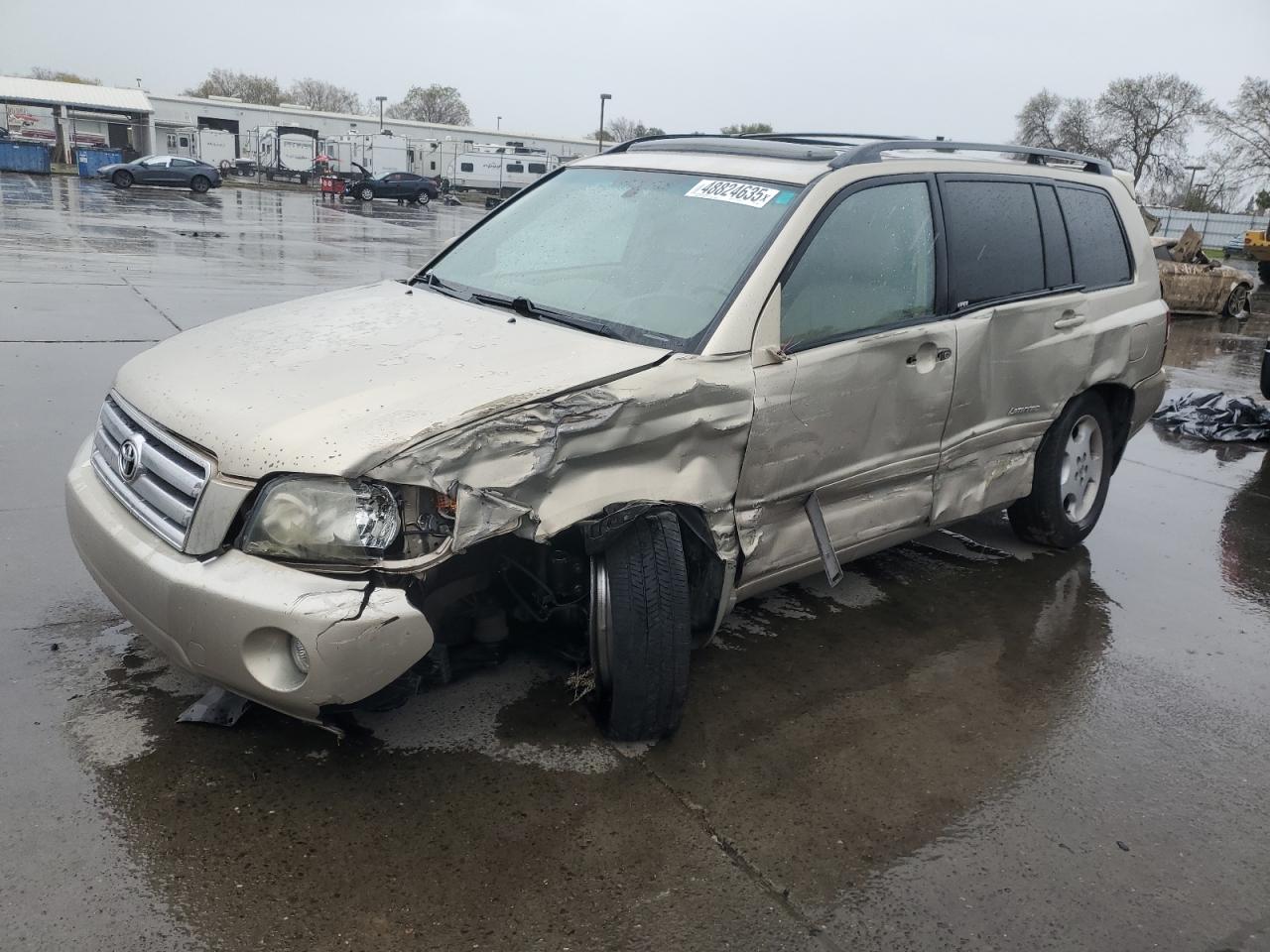 2006 Toyota Highlander VIN JTEDP21A460116967