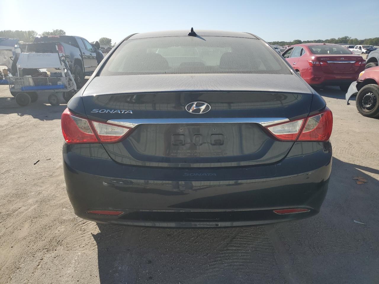 2013 Hyundai Sonata VIN 5NPEB4AC3DH598822 Copart auction photo, vandalism damage thumbnail 6
