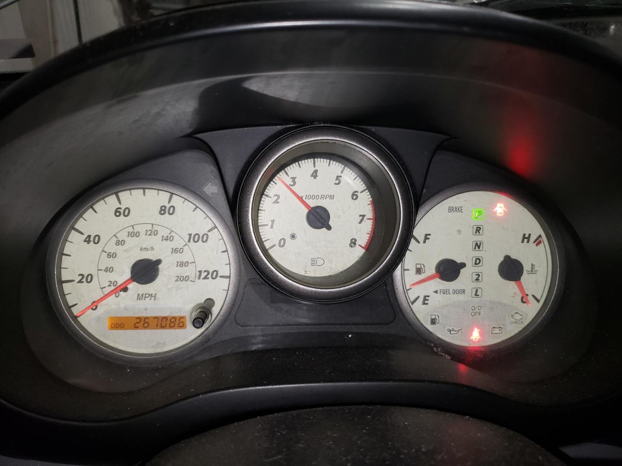 2003 Toyota RAV 4 VIN JTEHH20V030254519 Copart auction photo, all over damage thumbnail 9
