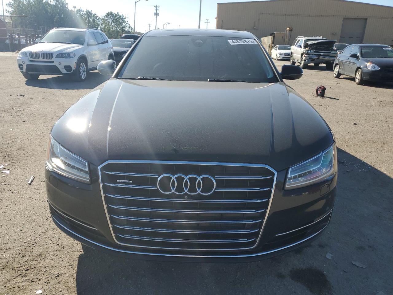 2015 Audi A8 VIN WAU32AFD5FN022074 Copart auction photo, side damage thumbnail 5